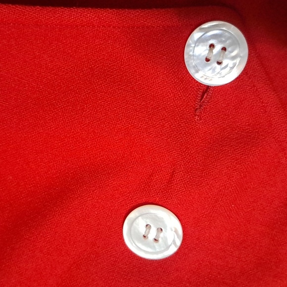 Elegant Pendleton Mother of Pearl 2-Button Vest - Women's Size 12 - Picture 3 of 4